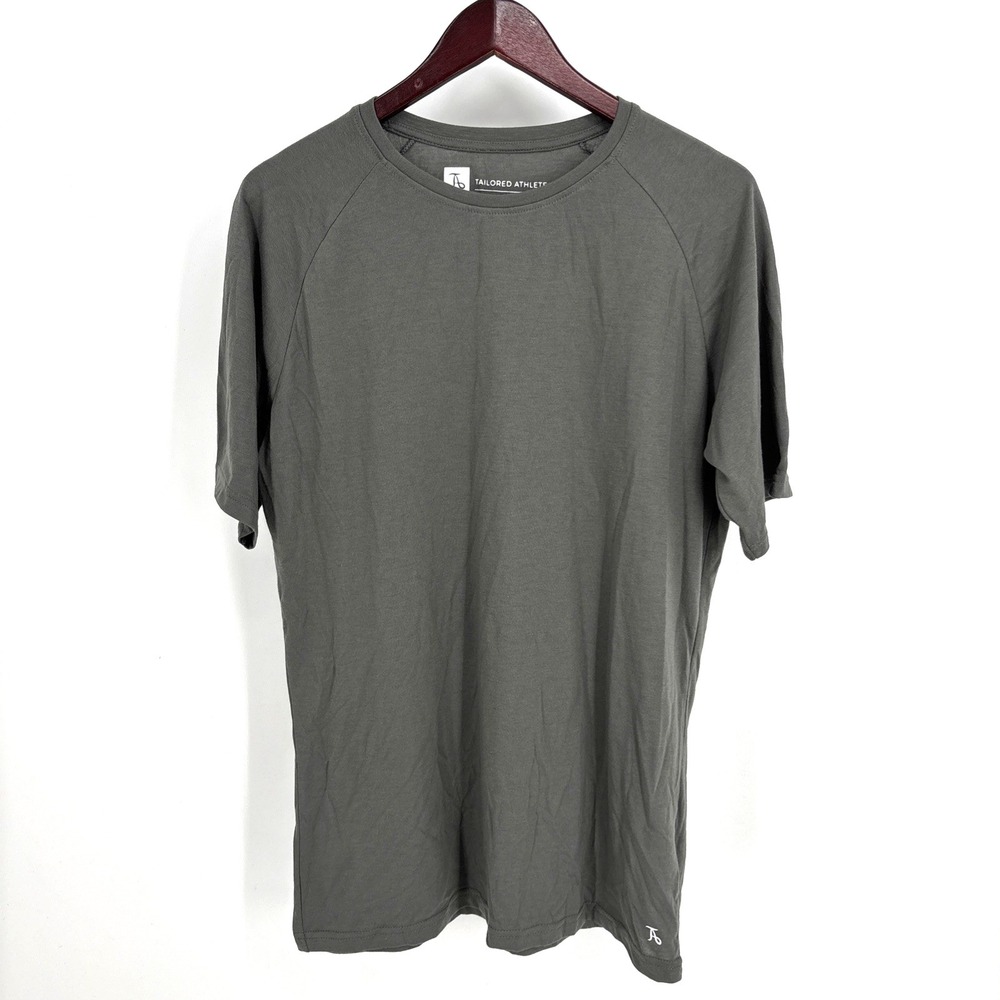 Tailored Athlete Mens Basic Training Top XL Short Sleeve Shirt Olive